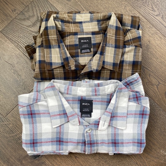 RVCA Other - 2 RVCA flannels